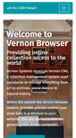 Mobile Screenshot of browser.vernonsystems.com